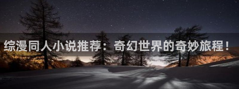 动漫天堂下载：综漫同人小说推荐：奇幻世界的奇妙旅程！